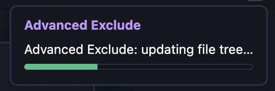Excluded Filesプラグインの設定